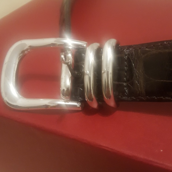 Genuine crocodile belt - Picture 2 of 8